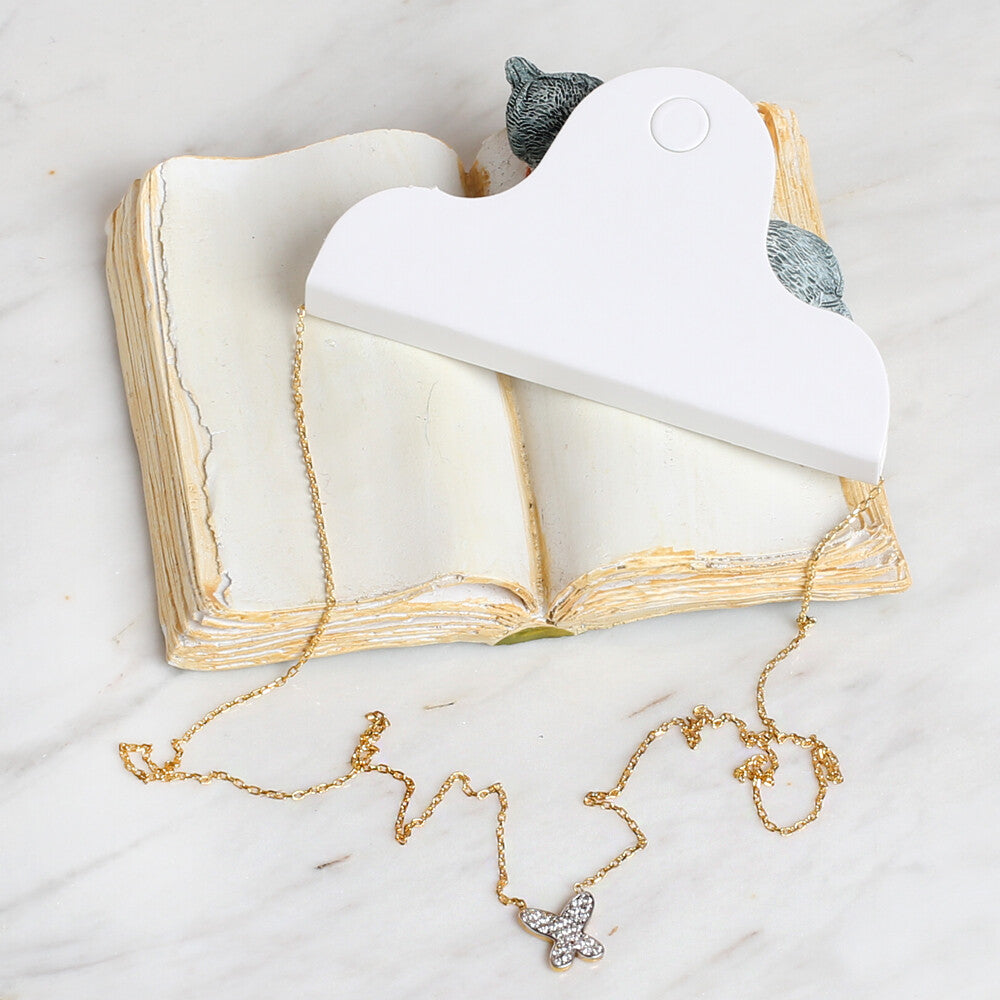 Loren 25'li Beyaz Takı Kolye Kartı